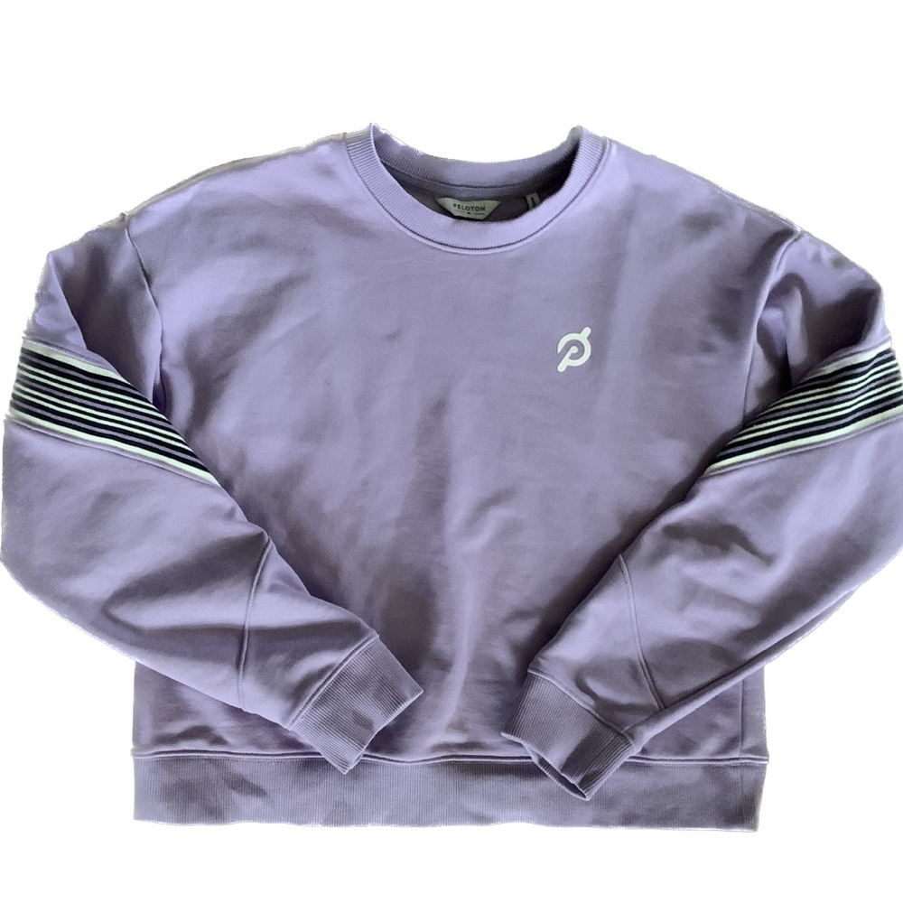 PELOTON Women's Sport Pullover in Purple (M) - Picture 2 of 5
